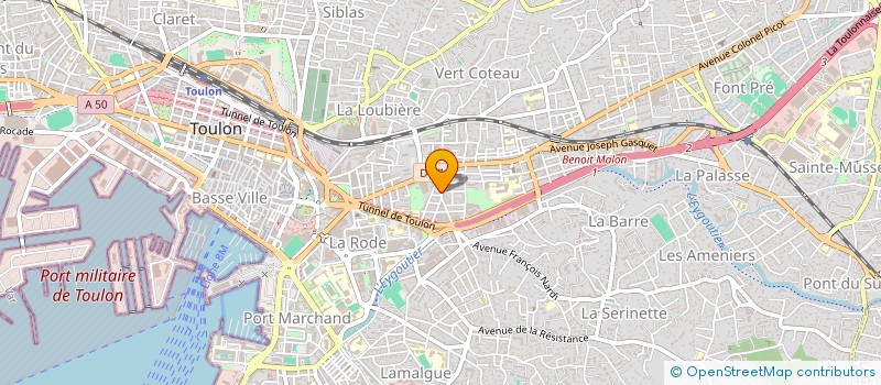 localisation de l'entreprise LOPEZ ET FILS  TOULON