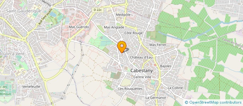 localisation de l'entreprise LOPEZ ET FILS ALPHONSE ET LIBE à CABESTANY