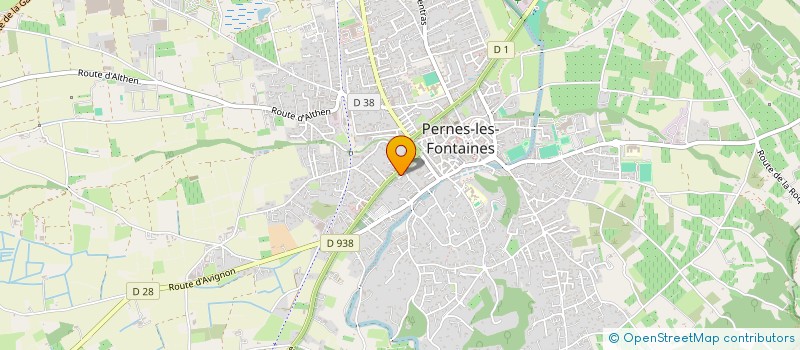 localisation de l'entreprise LOPEZ EURL à PERNES-LES-FONTAINES
