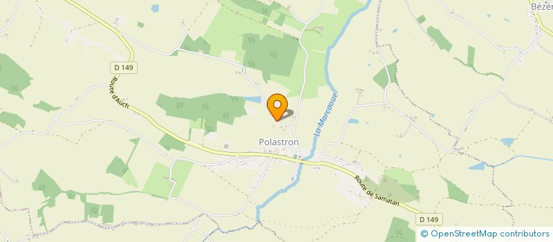 localisation de l'entreprise LOPEZ & FILS  POLASTRON