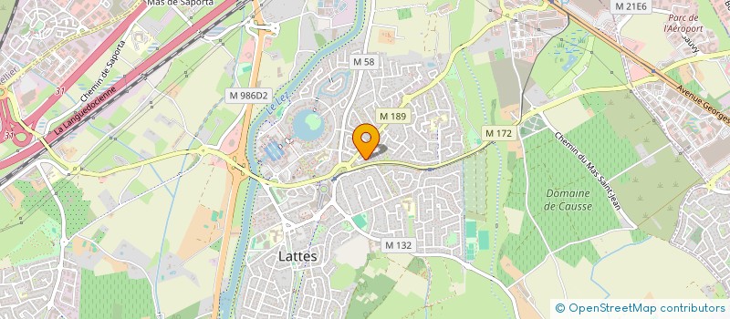 localisation de l'entreprise LOPEZ GUILLERM à LATTES