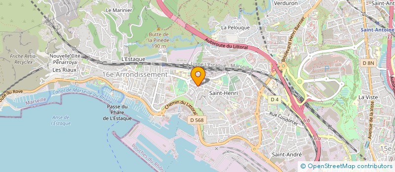 localisation de l'entreprise LOPEZ IMMOBILIER à MARSEILLE
