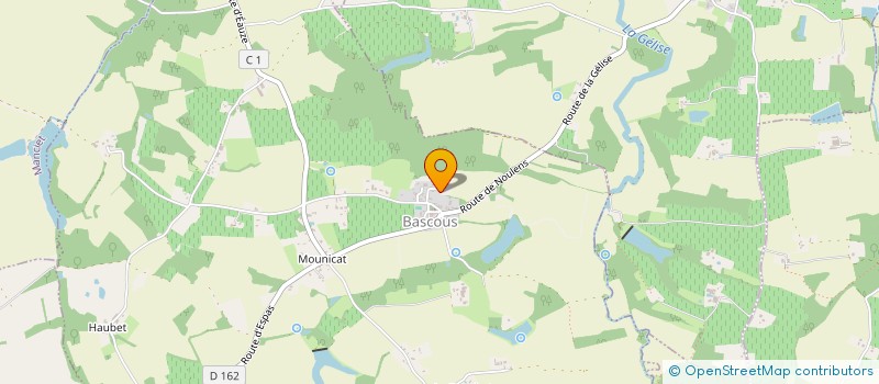 localisation de l'entreprise LOPEZ IMMOBILIER  BASCOUS