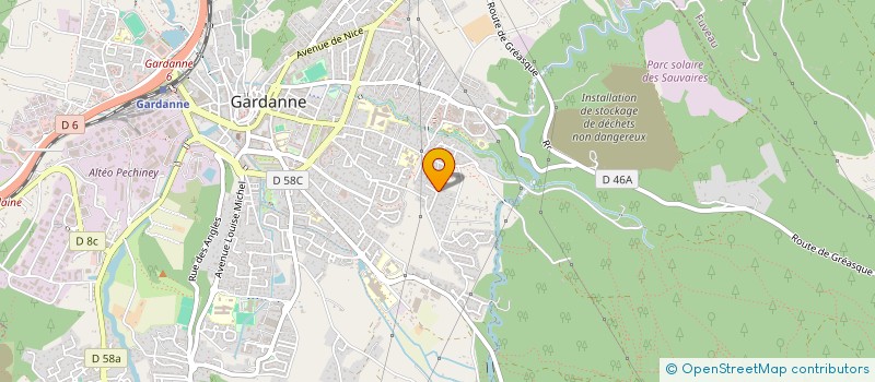 localisation de l'entreprise LOPEZ.INVEST  GARDANNE