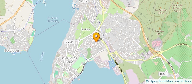 localisation de l'entreprise LOPEZ TOM  BALARUC-LES-BAINS