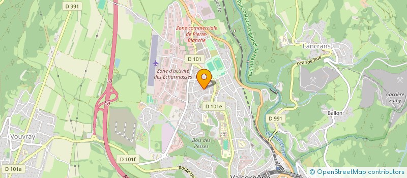 localisation de l'entreprise LOPHI à VALSERHONE