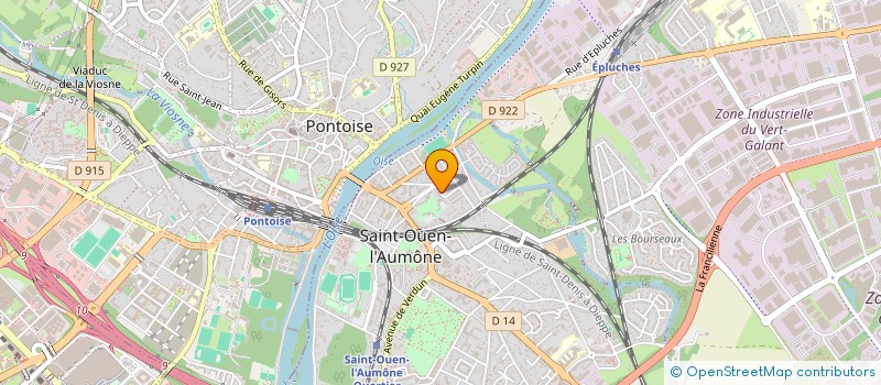 localisation de l'entreprise LOPIEVOL à SAINT-OUEN-L'AUMONE