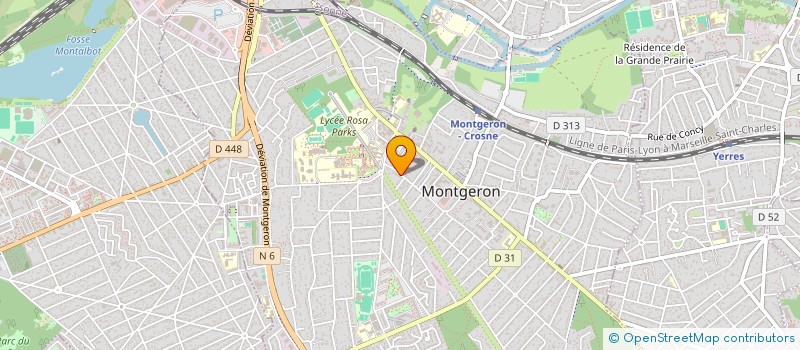 localisation de l'entreprise LOPIMA à MONTGERON