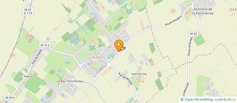 localisation de l'entreprise LOPIN à AUBERS