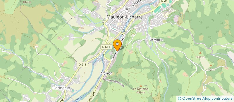 localisation de l'entreprise LOPITZ à MAULEON-LICHARRE