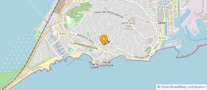localisation de l'entreprise LOPLANT à SETE