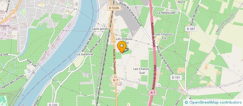 localisation de l'entreprise LOPOSAMI  MERCUROL-VEAUNES