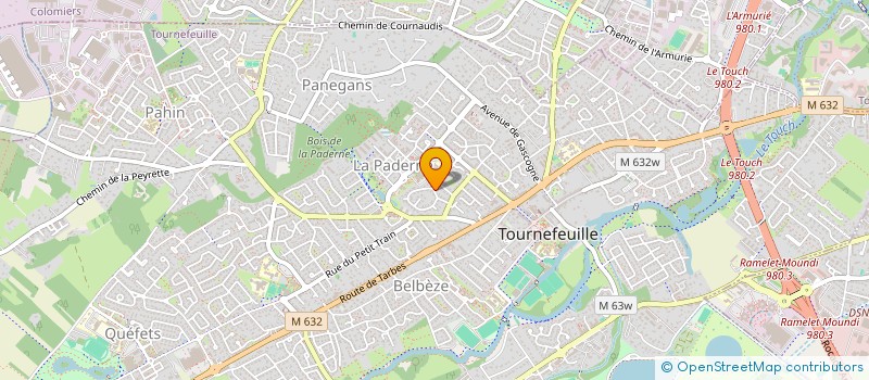 localisation de l'entreprise LOPTA  TOURNEFEUILLE