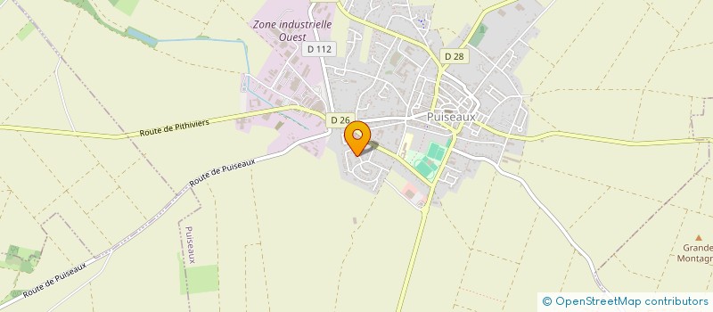localisation de l'entreprise LOPTAI à PUISEAUX