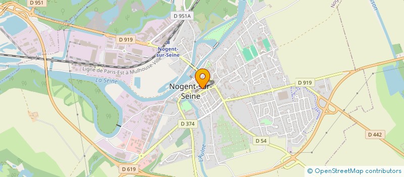 localisation de l'entreprise LOPTER  NOGENT-SUR-SEINE