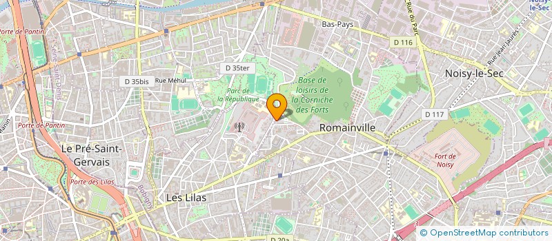 localisation de l'entreprise LOQMEN à ROMAINVILLE