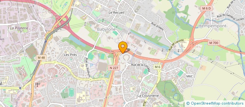 localisation de l'entreprise LOQUENDI à VILLENEUVE-D'ASCQ