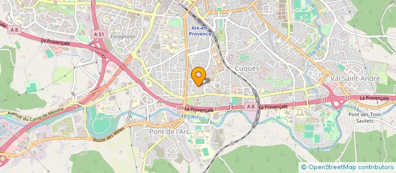 localisation de l'entreprise LOQUIETA à AIX-EN-PROVENCE