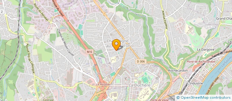 localisation de l'entreprise LOR  CHAMPAGNE-AU-MONT-D'OR