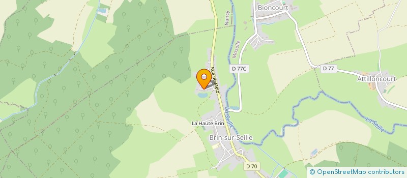 localisation de l'entreprise LOR ALPIN  BRIN-SUR-SEILLE