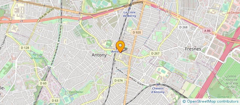 localisation de l'entreprise LOR-AND CONSULTING à ANTONY