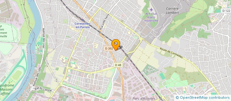 localisation de l'entreprise LOR & BLO  CORMEILLES-EN-PARISIS