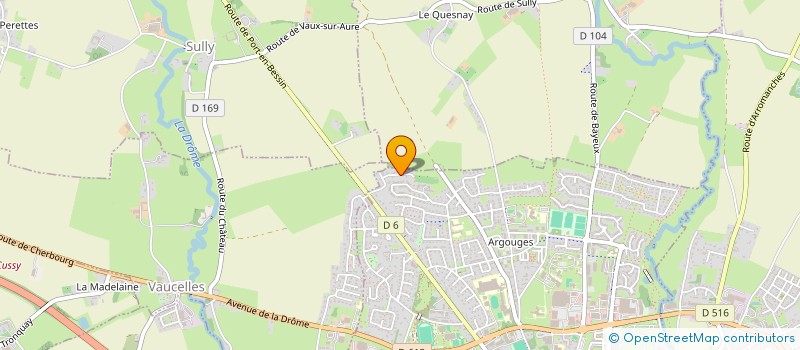 localisation de l'entreprise LOR & CAO ASSOCIES  BAYEUX