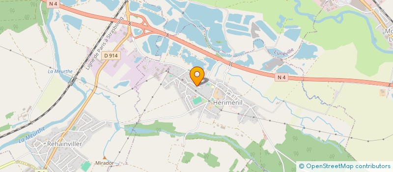 localisation de l'entreprise LOR-CETIN  HERIMENIL