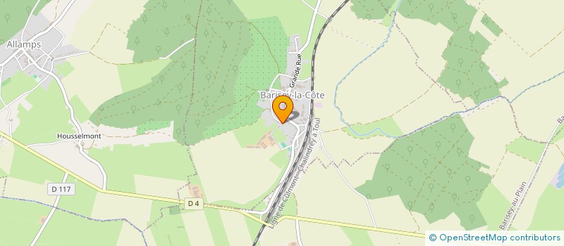 localisation de l'entreprise LOR & CO  BARISEY-LA-COTE