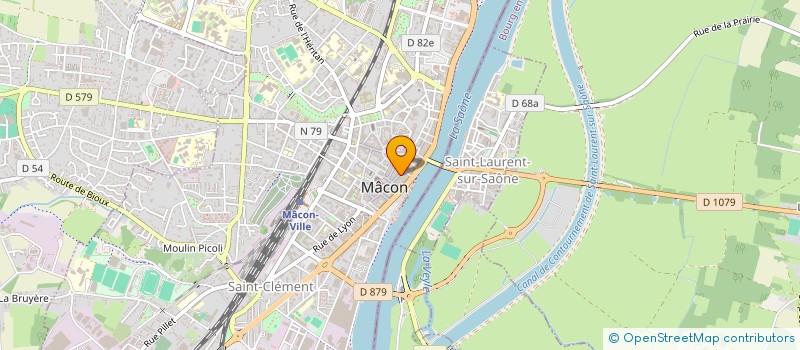 localisation de l'entreprise LOR'EN BAR à MACON