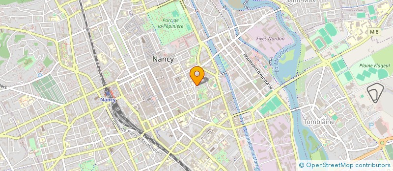 localisation de l'entreprise LOR.IMPORT.DIFFUSION à NANCY
