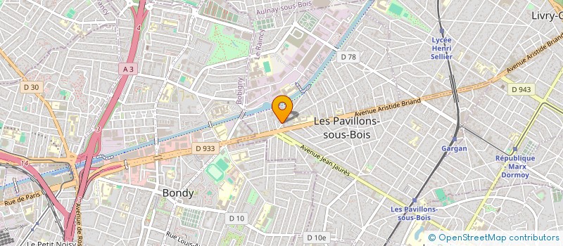 localisation de l'entreprise LOR & LAY à LES PAVILLONS-SOUS-BOIS