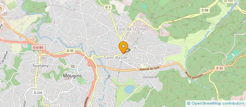 localisation de l'entreprise LOR RA MA à MOUGINS