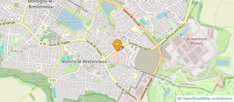 localisation de l'entreprise LOR'RENT à VOISINS-LE-BRETONNEUX