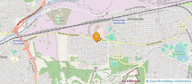 localisation de l'entreprise LOR STAT CONSEIL à AMNEVILLE