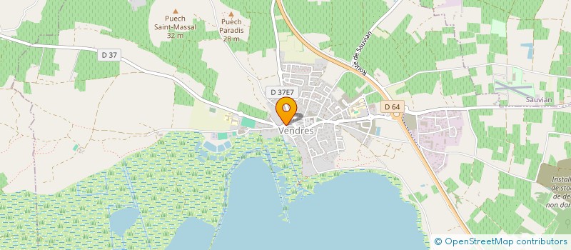 localisation de l'entreprise LOR.VIN14  VENDRES
