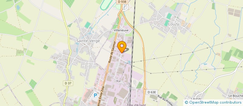 localisation de l'entreprise LORA  LOUZY