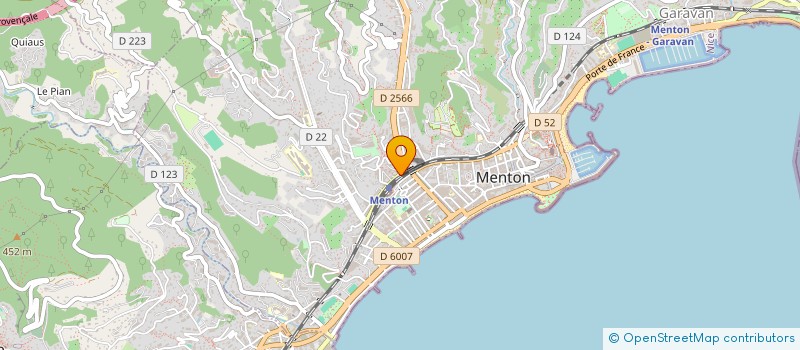 localisation de l'entreprise LORA à MENTON