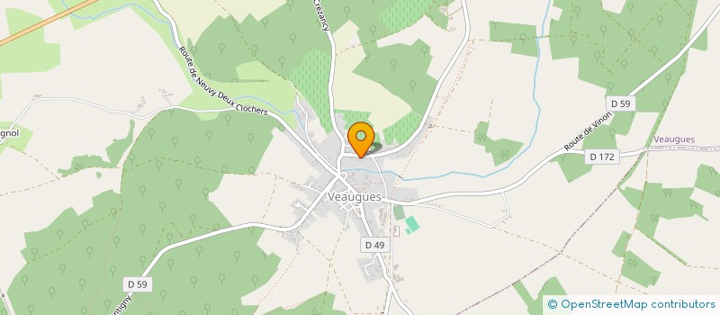 localisation de l'entreprise LORA  SURY-EN-VAUX