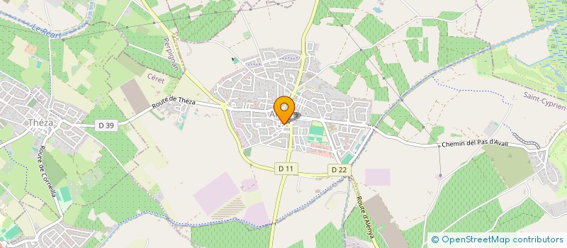 localisation de l'entreprise LORA OPC  ALENYA