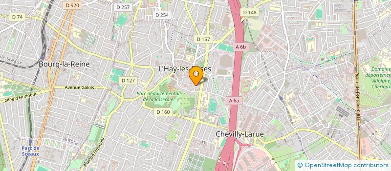 localisation de l'entreprise LORA REAL  L'HAY-LES-ROSES