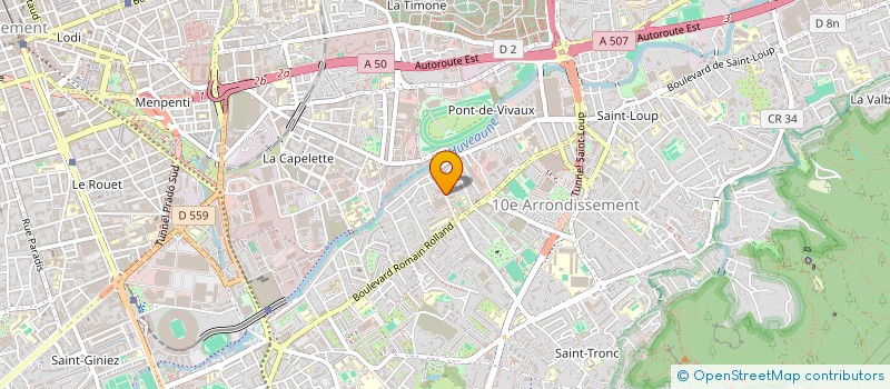 localisation de l'entreprise LORA SARL à MARSEILLE