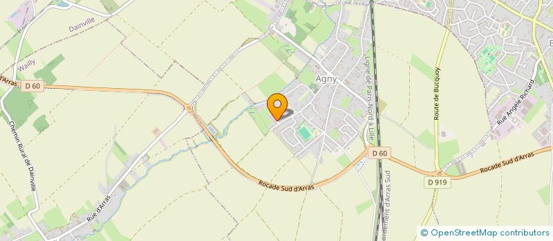 localisation de l'entreprise LORAFLO  AGNY