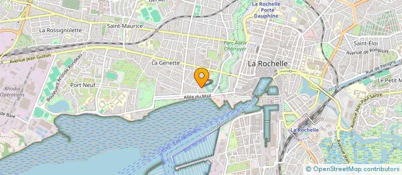 localisation de l'entreprise LORALBRECOR  LA ROCHELLE