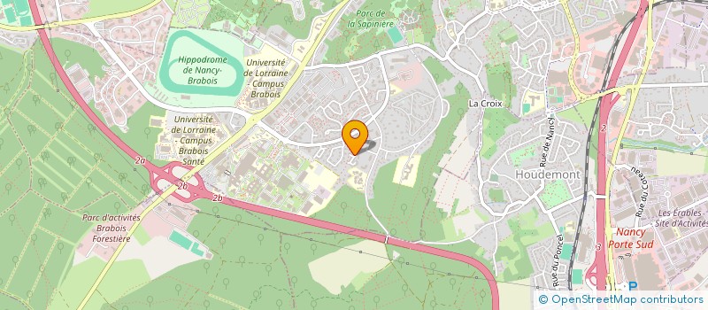 localisation de l'entreprise LORALE  VANDUVRE-LES-NANCY