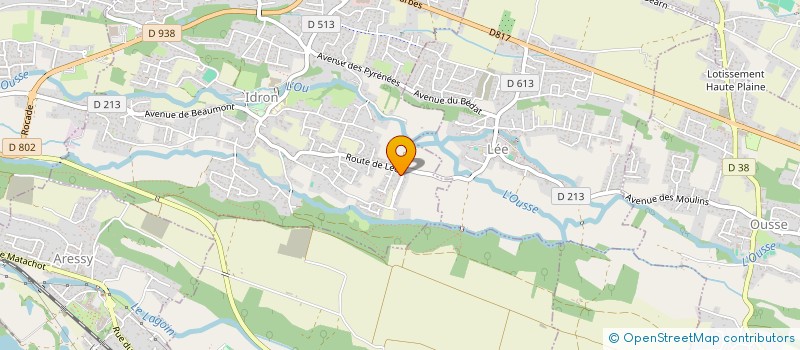 localisation de l'entreprise LORALOU  IDRON