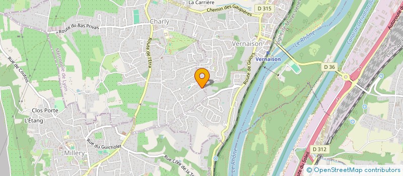 localisation de l'entreprise LORALOUP SARL  CHARLY