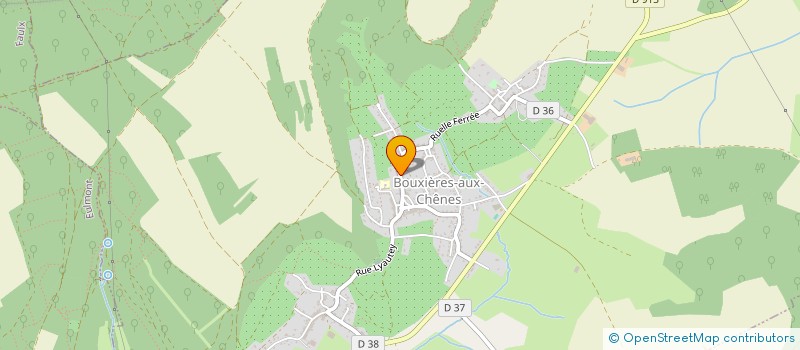 localisation de l'entreprise LORALSA  BOUXIERES-AUX-CHENES