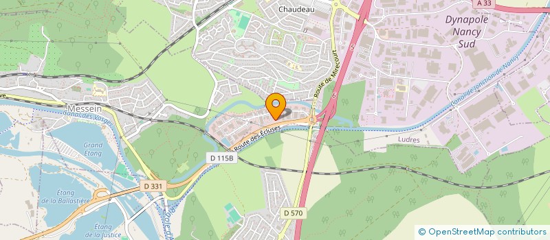 localisation de l'entreprise LORAMAT MATERIAUX  MESSEIN