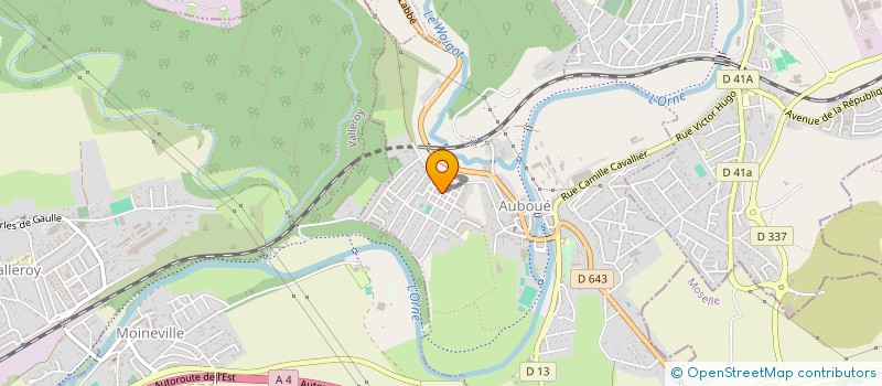 localisation de l'entreprise LORAN  AUBOUE